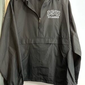 Black ISU Sycamores Pullover Jacket